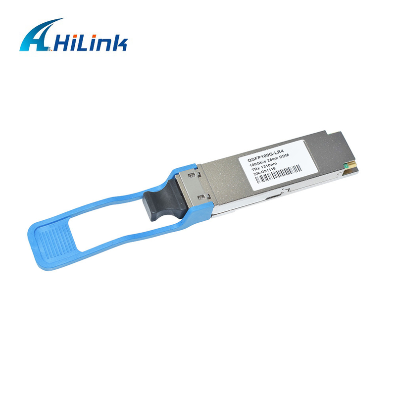 100G QSFP28 Optical Transceiver Module LR4 1310nm 25KM 4 Channels LAN WDM Dual LC 25KM Ethernet