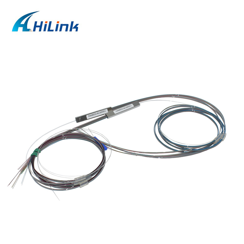 1X32 PLC Optical Splitter Fanout Bare Fiber 0.9mm Single Mode Without Connector