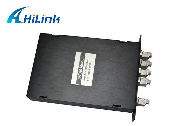 FC / SC / ST CWDM Fiber Mux LGX Module Optical Multiplexer And Demultiplexer