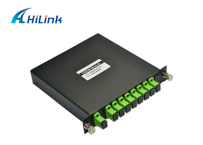 Low insertion loss Fiber filters  8CH LGX Slot SC/APC CWDM Mux Demux Module