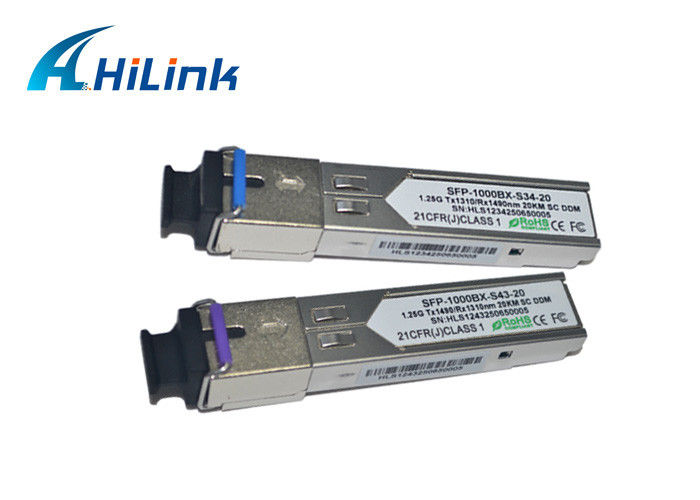 1.25G SFP WDM Bidirectional SFP Transceiver Module