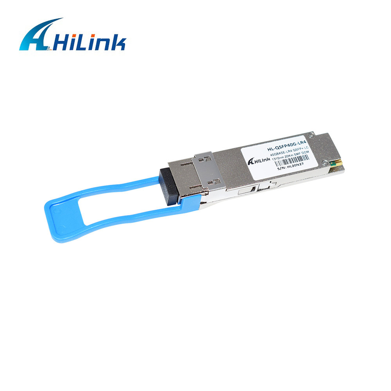 SM Fiber Optic QSFP+ Transceiver Cisco Compatible QSFP-40G-LR4-20KM Dual LC 1310nm