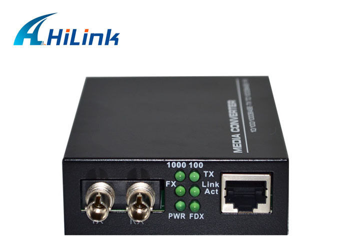 850NM 550M Multimode Fiber Media Converter 1000Base-TX To 1000Base-SX ST