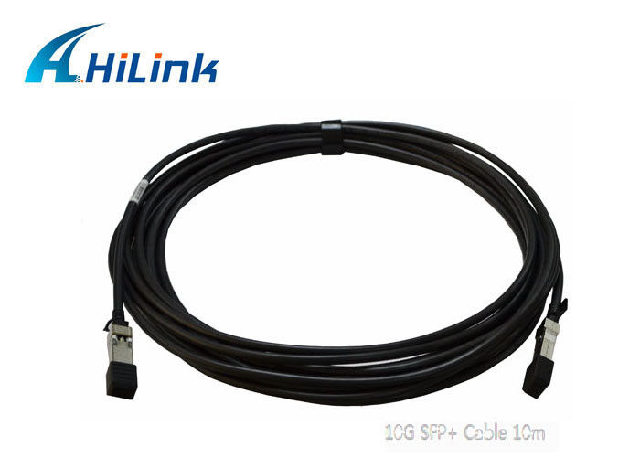 Black Compatible Cisco Direct Attach Cable , Active Copper Cable 10m Length