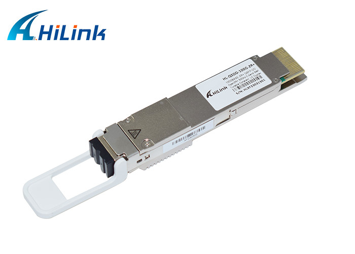 QSFP Coherent Optical Transceiver Module 100G DD DCO Tunable DWDM C - Band SMF LC DDM