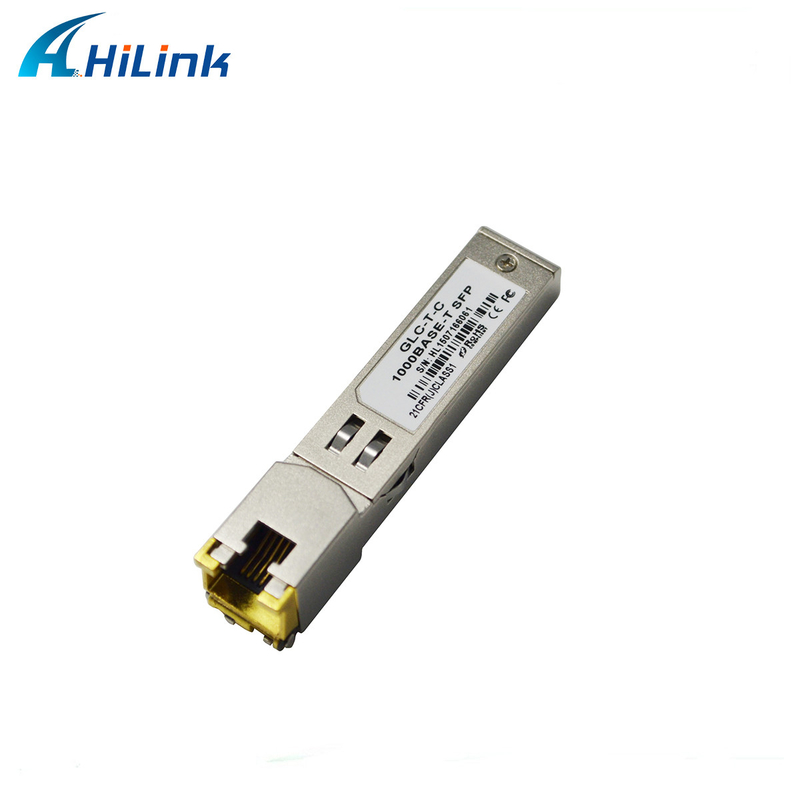 HL-GLC-TC 1000BASE-T SFP Transceiver Hot Pluggable 1.25Gb/S 100m RJ45 Copper