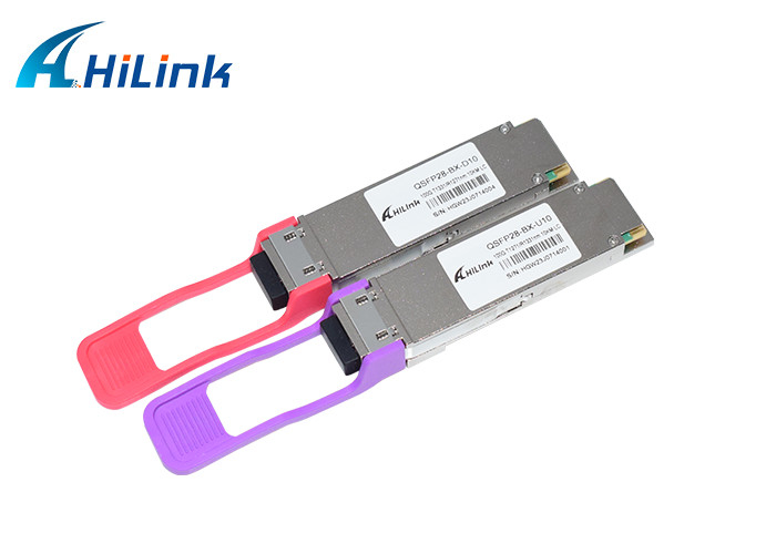 Single Mode Optical Transceiver 100G QSFP28 PAM4 10km LR1 BIDI 1271/1331nm EML+PIN