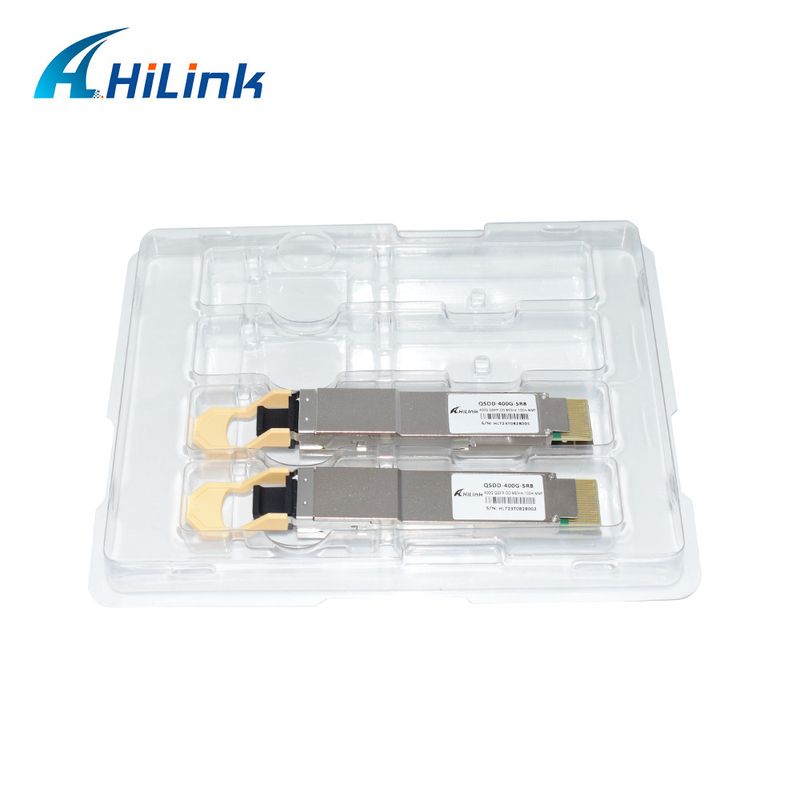 400GBASE-SR8 QSFP-DD Optical Transceiver Module PAM4 850nm 100m DOM MTP/MPO-16 APC MMF