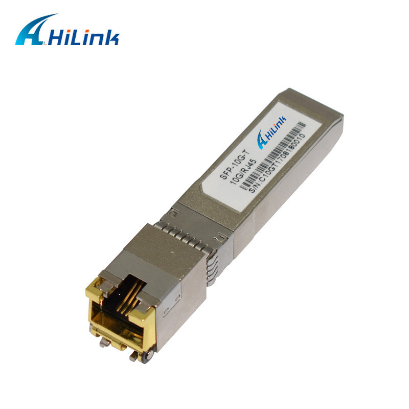 10GBase-T RJ45 Copper SFP 10G SFP-T Fiber Optical Transceiver Module With RJ45 Connector