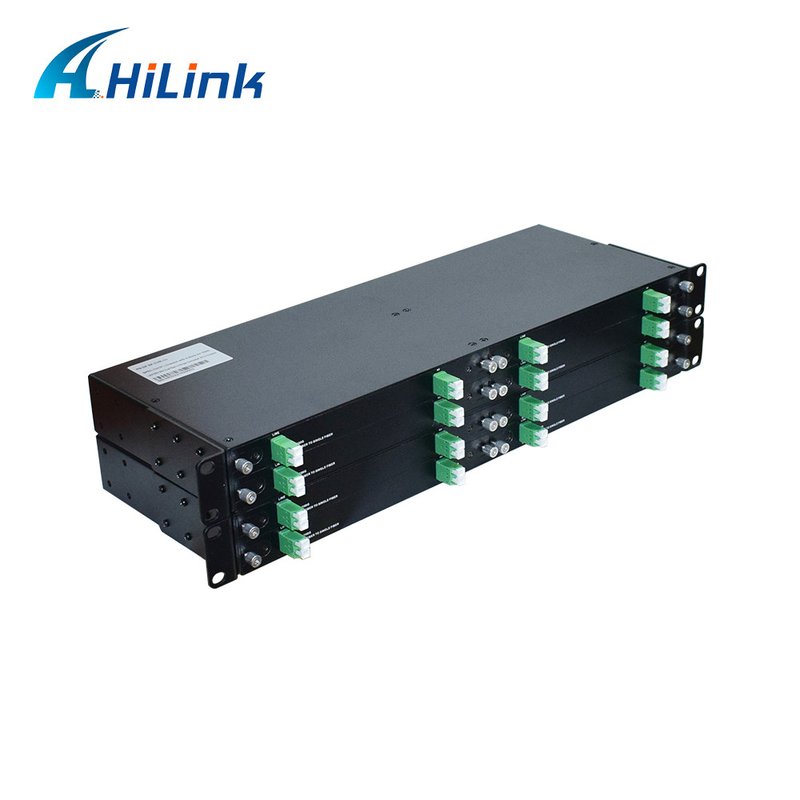 40G/100G LR ER Dual Fiber To Single Fiber Converter ABS LGX 1U Rack LC SC FC UPC/APC