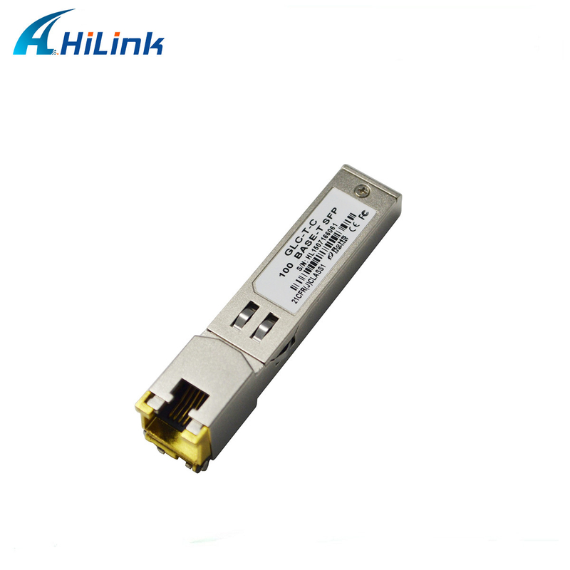 GLC-T 100BASE-T SFP RJ45 100M Electrical Port Copper Transceiver