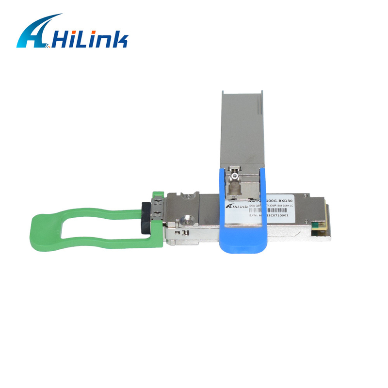100G QSFP28 Transceiver Module BIDI 40KM 1304/1309nm EML+APD QSFP28-BX-D40 Transceiver