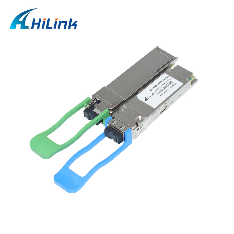 100GBASE-ER BIDI 40KM Simplex LC 1304/1309nm EML+APD QSFP28-BX-D40 Transceiver