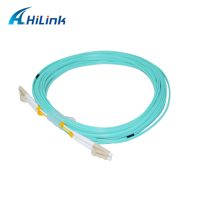 PVC 1-5M Fiber Optic Jump Cable Patch Cord LC/UPC-LC/UPC OM3 OM4 Duplex 2.0/3.0mm