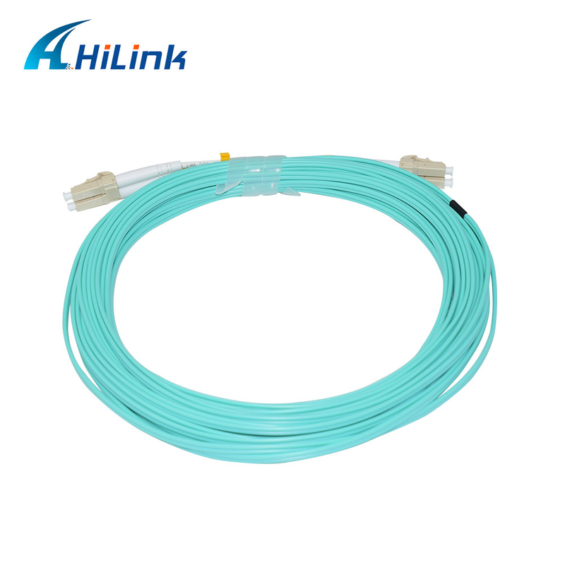PVC 1-5M Fiber Optic Jump Cable Patch Cord LC/UPC-LC/UPC OM3 OM4 Duplex 2.0/3.0mm