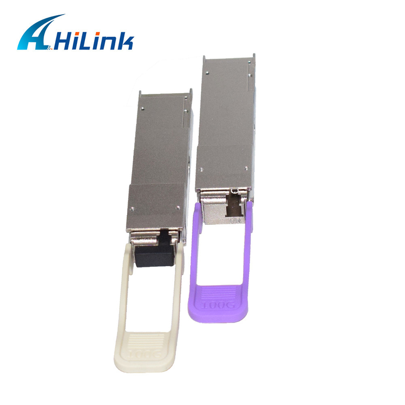100Gb/s QSFP28 BiDi 80km Transceiver Hot Pluggable Simplex LC/UPC DOM Optical Transceiver Module