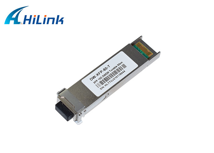 Compatible Cisco 10G XFP Transceiver , XFP 10G ZR 1550nm 80km  tunable With LC Connector