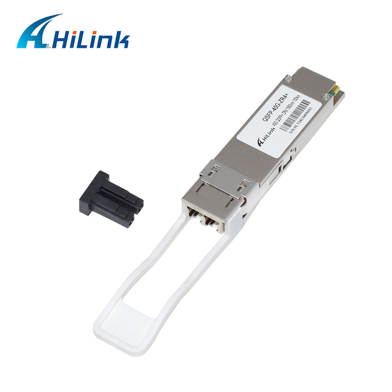 QSFP 40G ZR4 100KM 1550nm 40Gb/s QSFP+ Transceiver Duplex LC Optical Module DOM