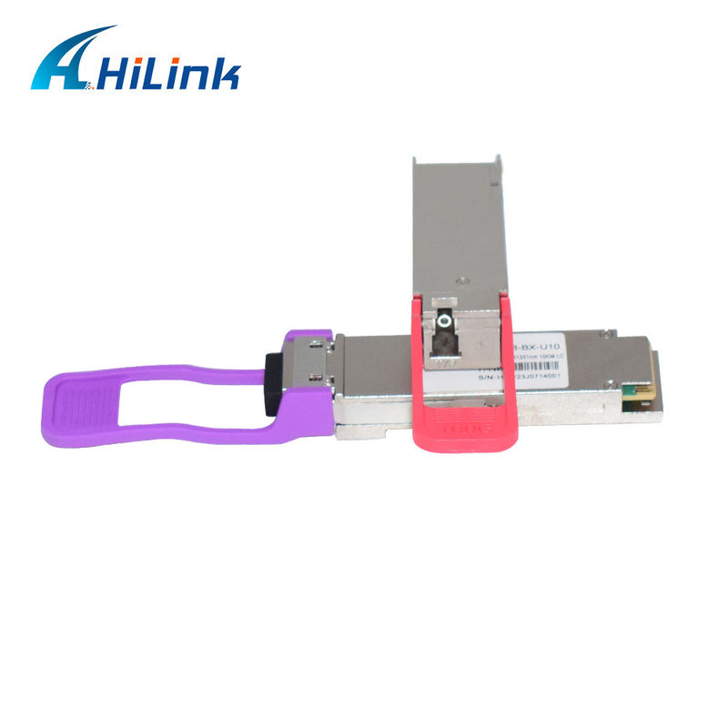 100G Base QSFP28 BiDi Module for 0 to 70C Environment 10km and 20km Data Rate