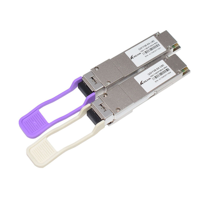 QSFP28 BIDI 100G ZR QSFP28 80km 1280/1300nm 100GBASE-BX80 QSFP28 Module 80km LC