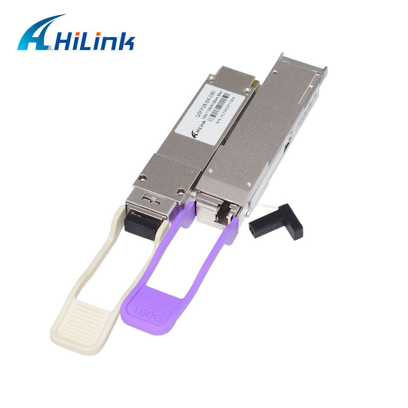 QSFP28 BIDI 100G ZR QSFP28 80km 1280/1300nm 100GBASE-BX80 QSFP28 Module 80km LC