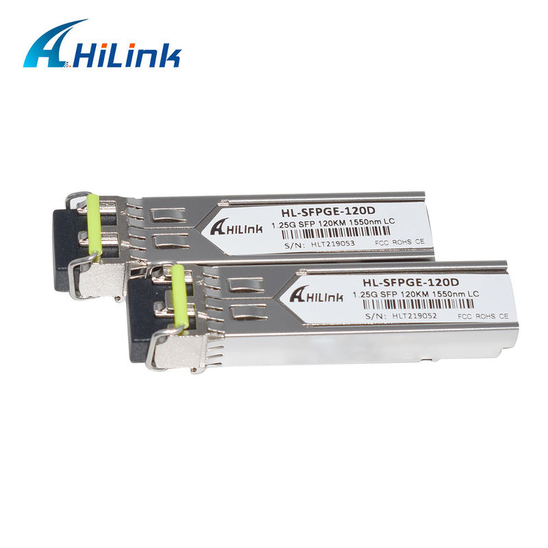 HL-SFPGE-120D HILINK 1.25G SFP Long Distance 120km 1550nm LC Connector DDM GBIC Module