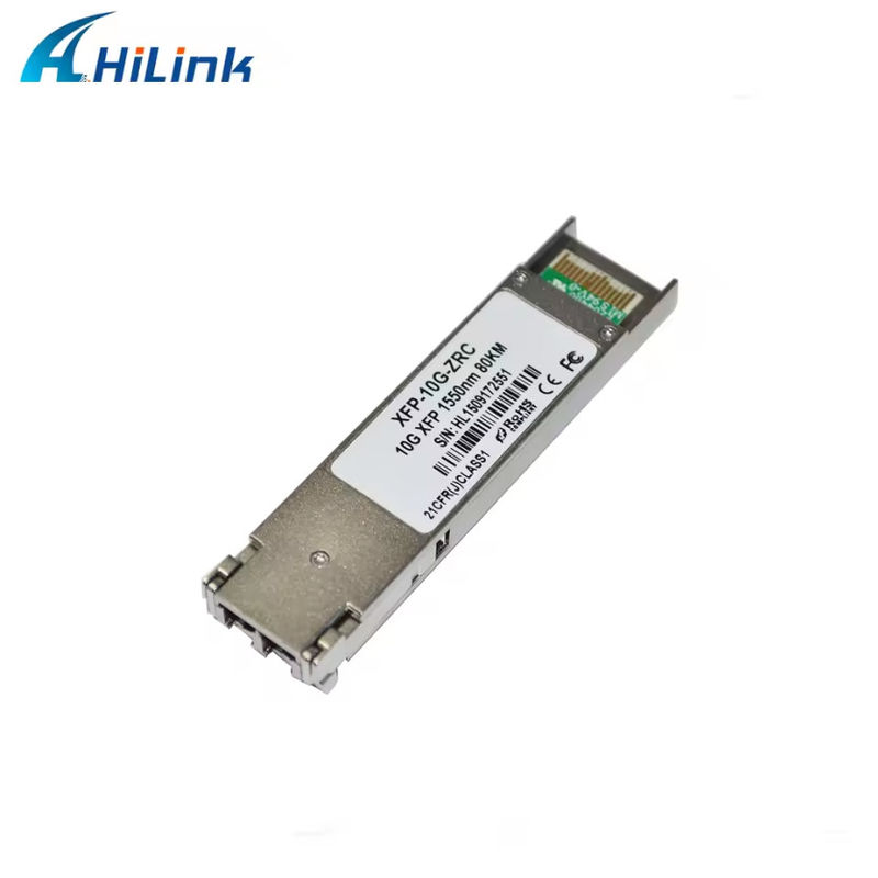 3 Years Warranty 10G-XFP-ZR-80km  Hilink 10Gb/s 1550nm 80km Duplex Fiber SM XFP GBIC Transceiver Module