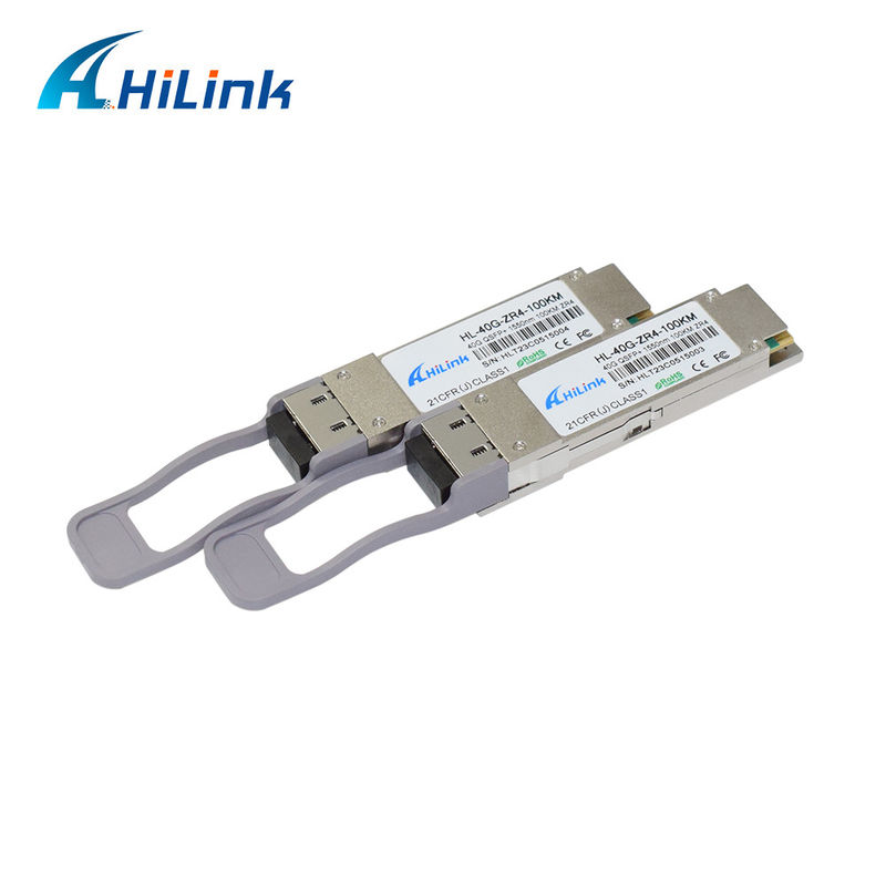Generic QSFP-40G-ZR4 Compatible 40GBASE-ZR4 Optical Transceiver Module 1550nm 100km EML+ APD Communication & Networking Product