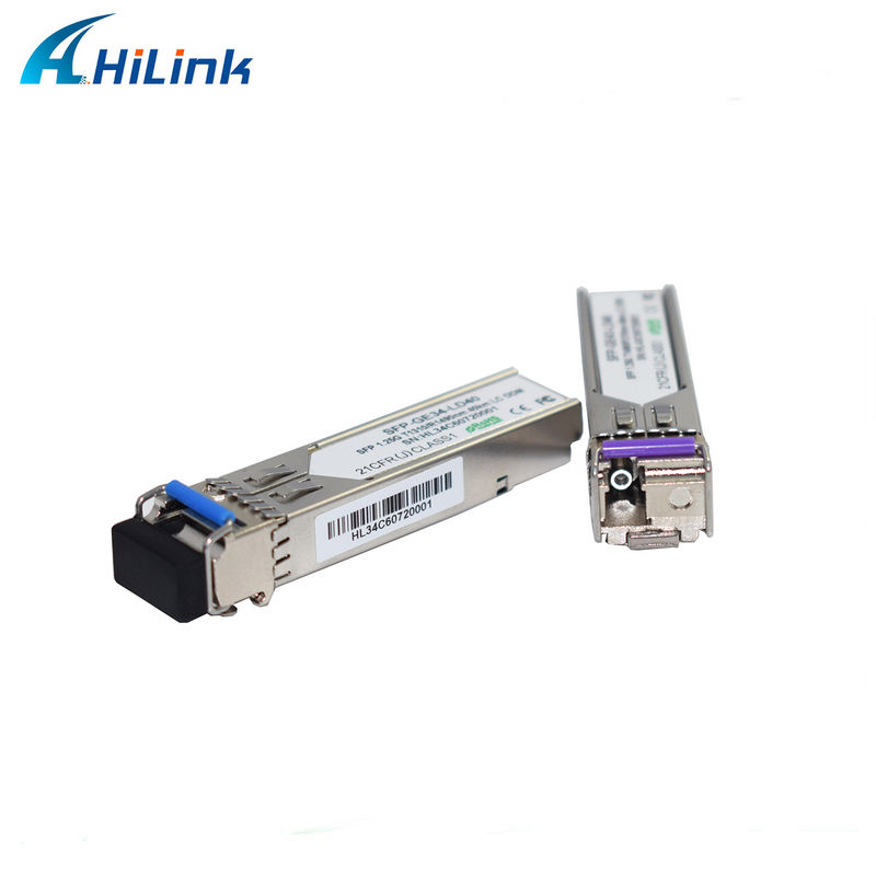 Hilink 1.25G SFP BIDI 40KM 1310/1490(1550nm) LC/SC Connector Fiber Optic Module