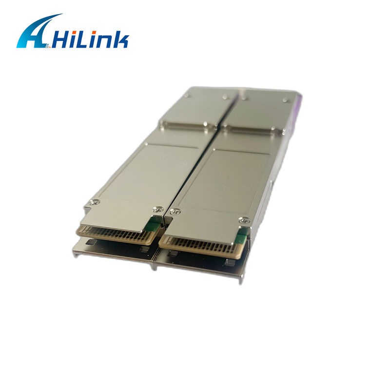 100Gb/s 80Km QSFP28 ZR4 BIDI Transceiver Module for Long Distance Data Transmission