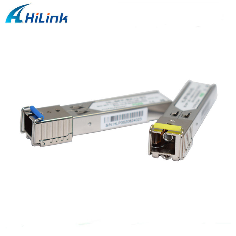 1.25G BIDI 1310/1550nm 3km SFP Transceiver for Long-Distance Data Transmission in 0 to 70C Temperature
