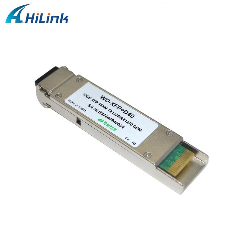 High Quality 10G Ethernet WDM BIDI ER 40KM 1270/1330 XFP Optical Module Fiber Optic Equipment