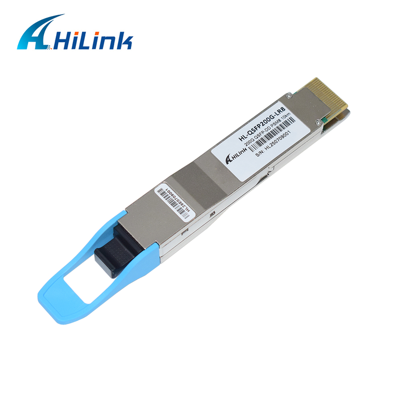 200G QSFP DD LR8 PSM8 10KM 1310nm MPO16 (APC 8-degree) DOM Optical Transceiver