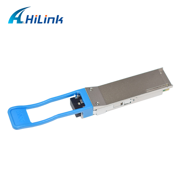 100Gb/s QSFP28 LR4 Optical Transceiver Module 20KM Hot Pluggable Duplex LC Connector Single Mode RoHS Compliant