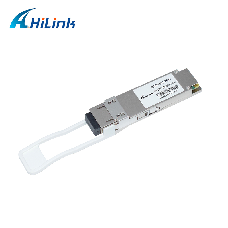 40Gb/s QSFP+ 100km Optical Transceiver Hot Pluggable C Band EML APD Duplex LC Connector Single mode DDM RoHS Compliant for 40G Ethernet