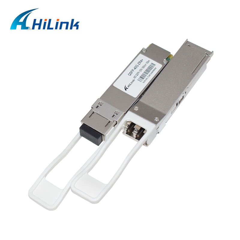 40Gb/s QSFP+ 100km Optical Transceiver Hot Pluggable C Band EML APD Duplex LC Connector Single mode DDM RoHS Compliant for 40G Ethernet