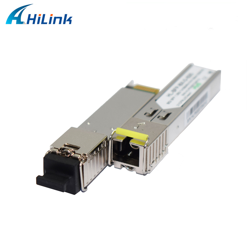 1.25G BIDI SFP Transceiver 1310/1550nm 20KM Single SC RoHS Compliant for Gigabit Ethernet