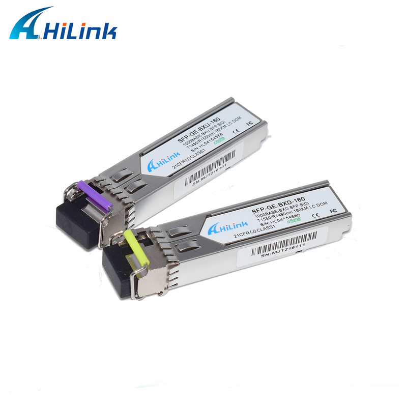 1.25Gb/s BiDi SFP Transceiver with DFB Laser and APD Receiver for 1000Base-ZX Ethernet up to 160km