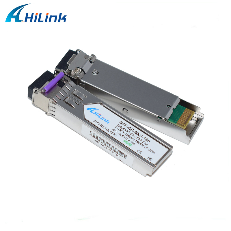 1.25Gb/s BiDi SFP Transceiver with DFB Laser and APD Receiver for 1000Base-ZX Ethernet up to 160km