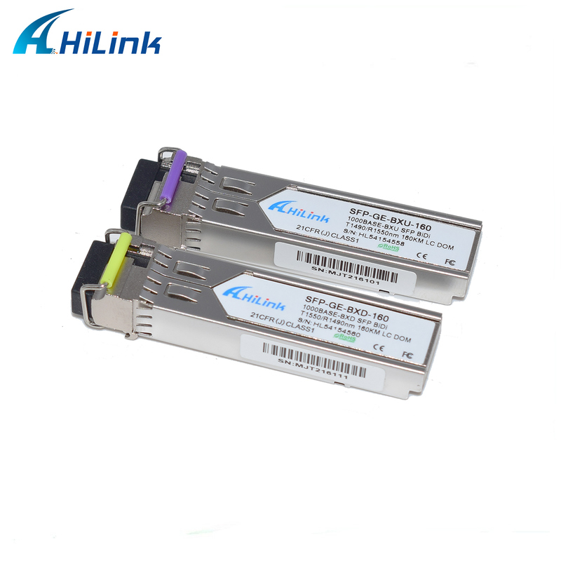 1.25Gb/s BiDi SFP Transceiver with DFB Laser and APD Receiver for 1000Base-ZX Ethernet up to 160km