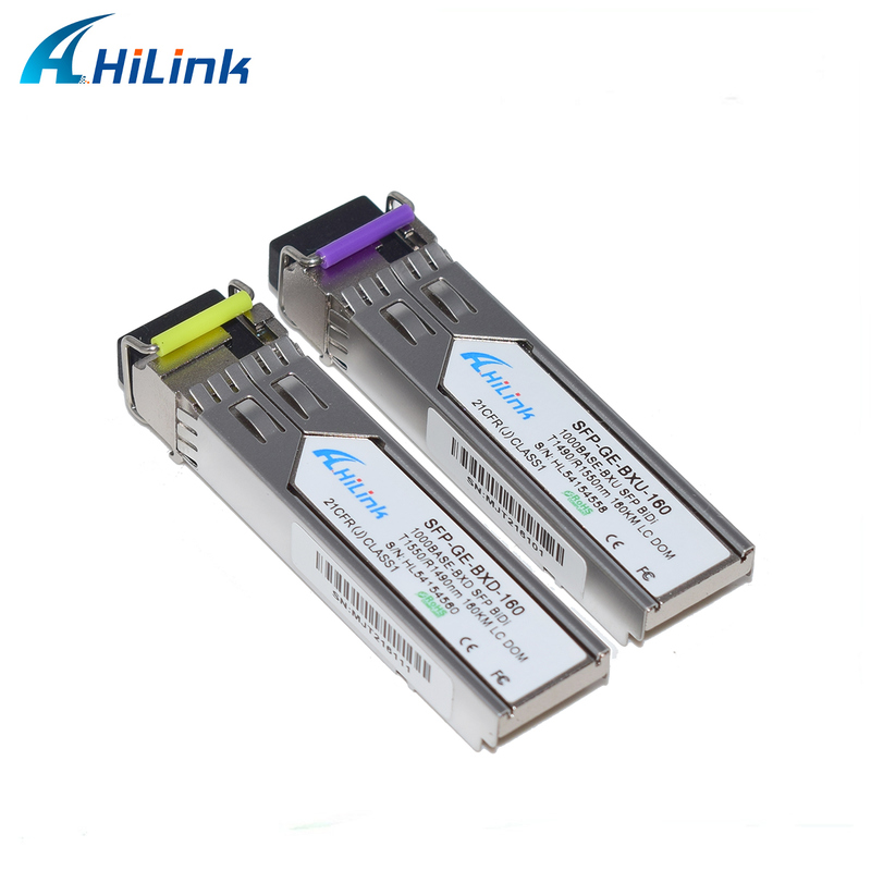 1.25Gb/s BiDi SFP Transceiver with DFB Laser and APD Receiver for 1000Base-ZX Ethernet up to 160km