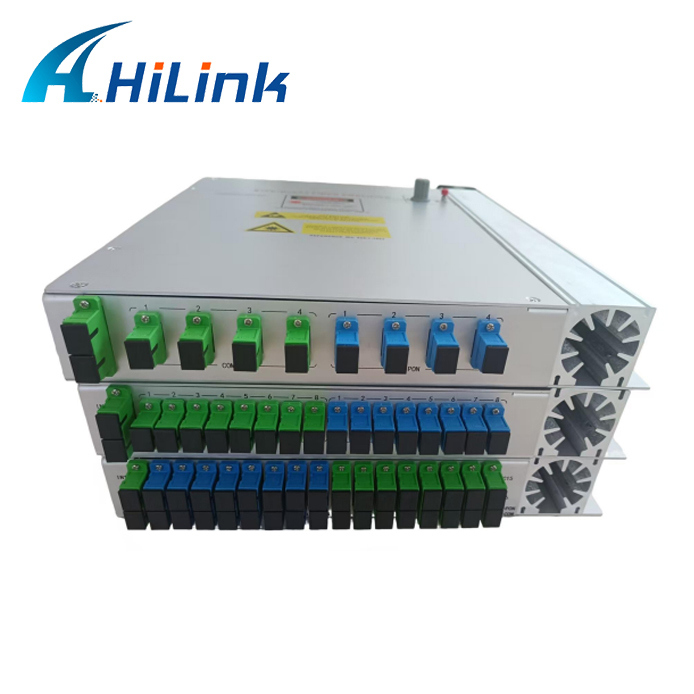 High-power 1550nm Mini EDFA Fiber Amplifier with Built-in Optical Switch for CATV and FTTB Networks