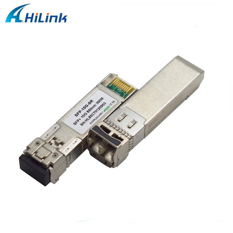 10Gbps 850nm 300m Multimode SFP+ Module Hot-pluggable Fiber Optic Transceiver with DDM Function