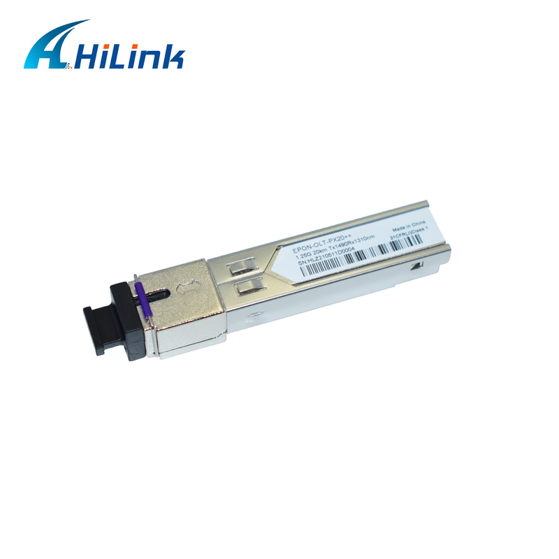 EPON OLT SFP Transceiver with PX20+ PX20++ PX20+++ for 1.25Gbps Data Rate and 20KM Transmission