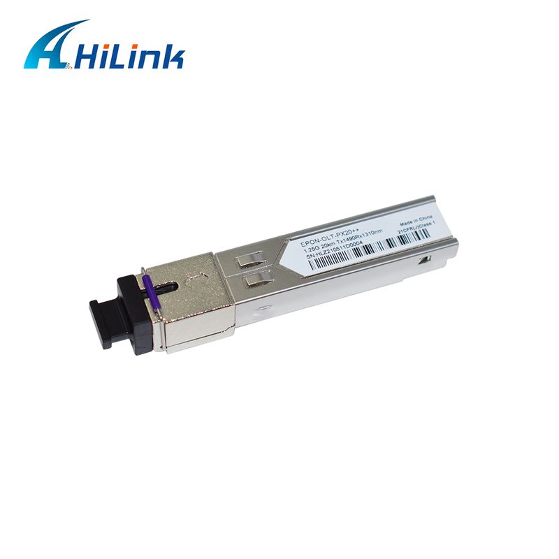 EPON OLT SFP Transceiver with PX20+ PX20++ PX20+++ for 1.25Gbps Data Rate and 20KM Transmission