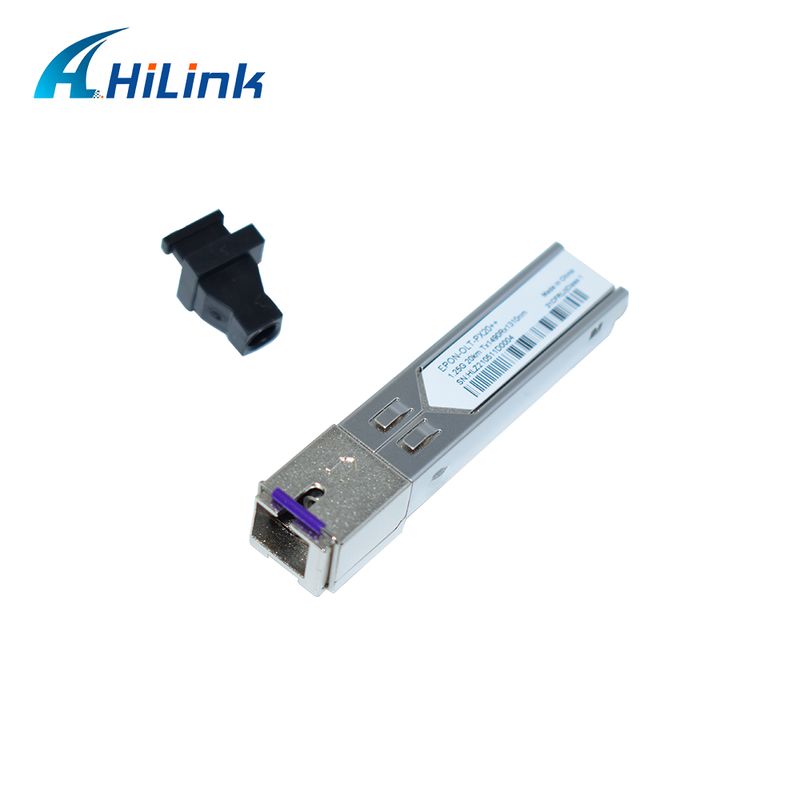 EPON OLT SFP Transceiver with PX20+ PX20++ PX20+++ for 1.25Gbps Data Rate and 20KM Transmission