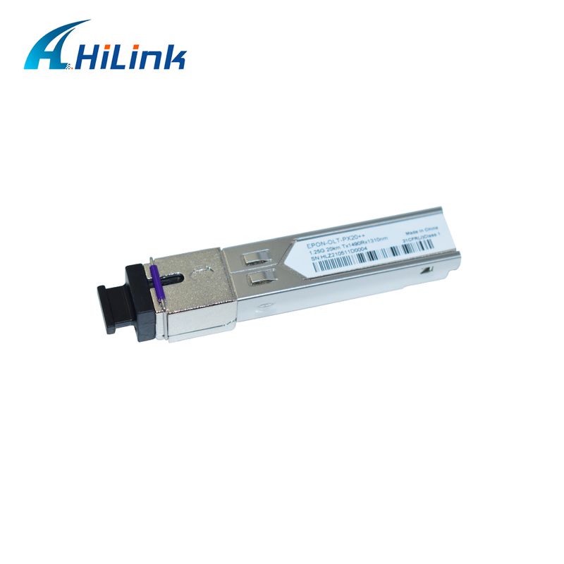 EPON OLT SFP Transceiver with PX20+ PX20++ PX20+++ for 1.25Gbps Data Rate and 20KM Transmission