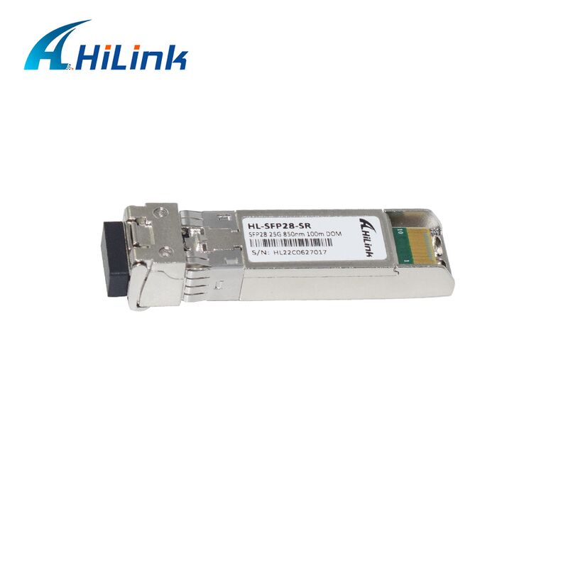 Hilink 25G SFP28 Optical Transceiver with 100M Distance 3 Years Warranty and CE RoHs Certified