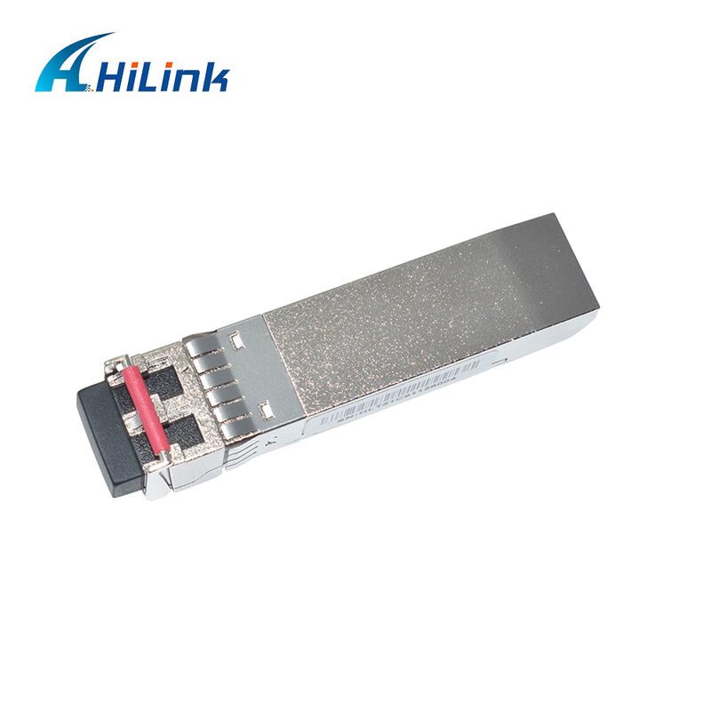 10G DWDM SFP+ Optical Transceiver Module with 40km Distance 100GHz Channel Spacing and CH17~61 Wavelength
