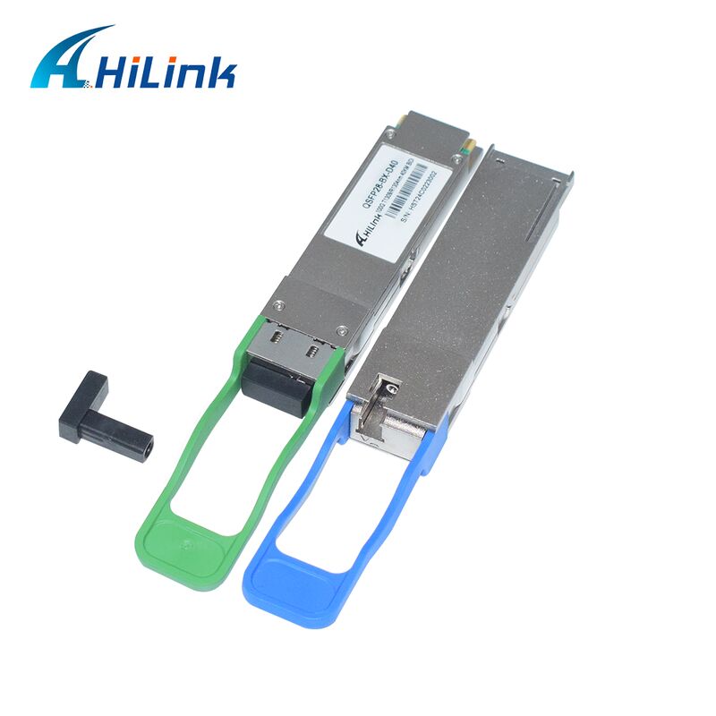 Hilink QSFP28-BX-UD40 100G BiDi Optical Transceiver with 40km Distance for Data Center Applications